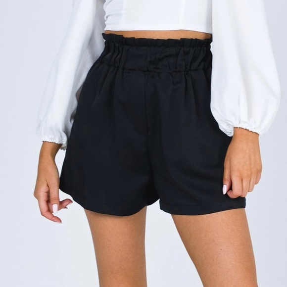 Princess Polly Pants - Black Shorts